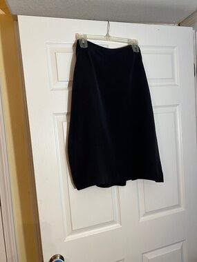 Preston & York Black A-Line Skirt